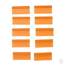 Load image into Gallery viewer, Microgreen Tray Clip Labelers - 10 pack - Sunrise Orange