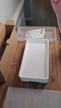 Load and play video in Gallery viewer, White Tray Kit Video Reel for Growing Sunflower Microgreens - On The Grow
