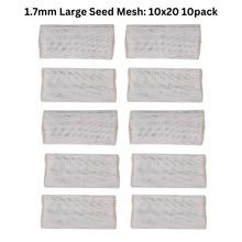 Load image into Gallery viewer, 1.7mm Large Seed - SIlicone Mesh_ 10x20 10pack
