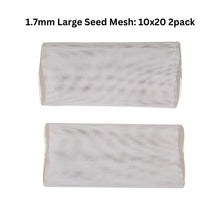 Load image into Gallery viewer, 1.7mm Large Seed - SIlicone Mesh_ 10x20 2pack
