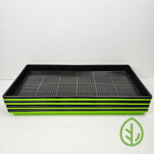 Load image into Gallery viewer, Green no holed 1020 tray with black mesh 1020 tray Bootstrap Farmer 4 set
